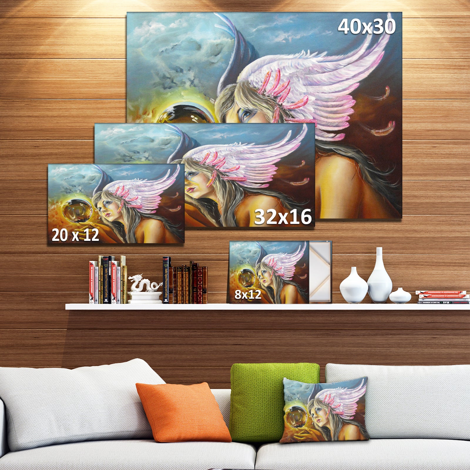 Birth of an Idea - Abstract Digital Art Canvas Print