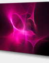 Magenta Fractal Desktop Wallpaper - Abstract Digital Art Canvas Print