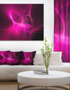 Magenta Fractal Desktop Wallpaper - Abstract Digital Art Canvas Print