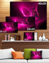 Magenta Fractal Desktop Wallpaper - Abstract Digital Art Canvas Print