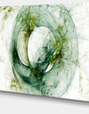 Far Spherical Galaxy Brown - Abstract Digital Art Canvas Print