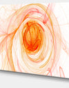 Yellow Ball of Yarn - Abstract Digital Art Canvas Print