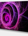 Exotic Pink Flower - Floral Digital Art Canvas Print