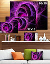 Exotic Pink Flower - Floral Digital Art Canvas Print