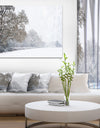 Christmas Winter Snow - Landscape Photo Canvas Print