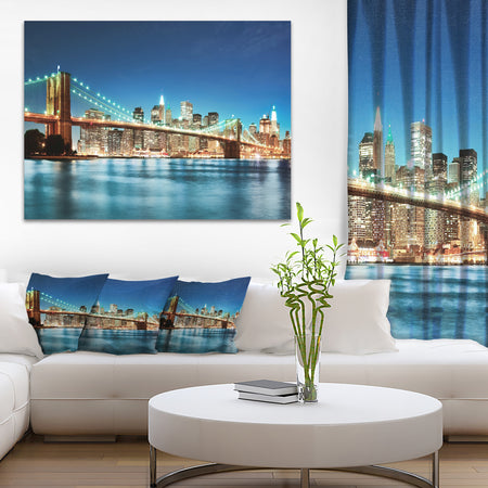 Big Apple New York - Cityscape Photo Canvas Print