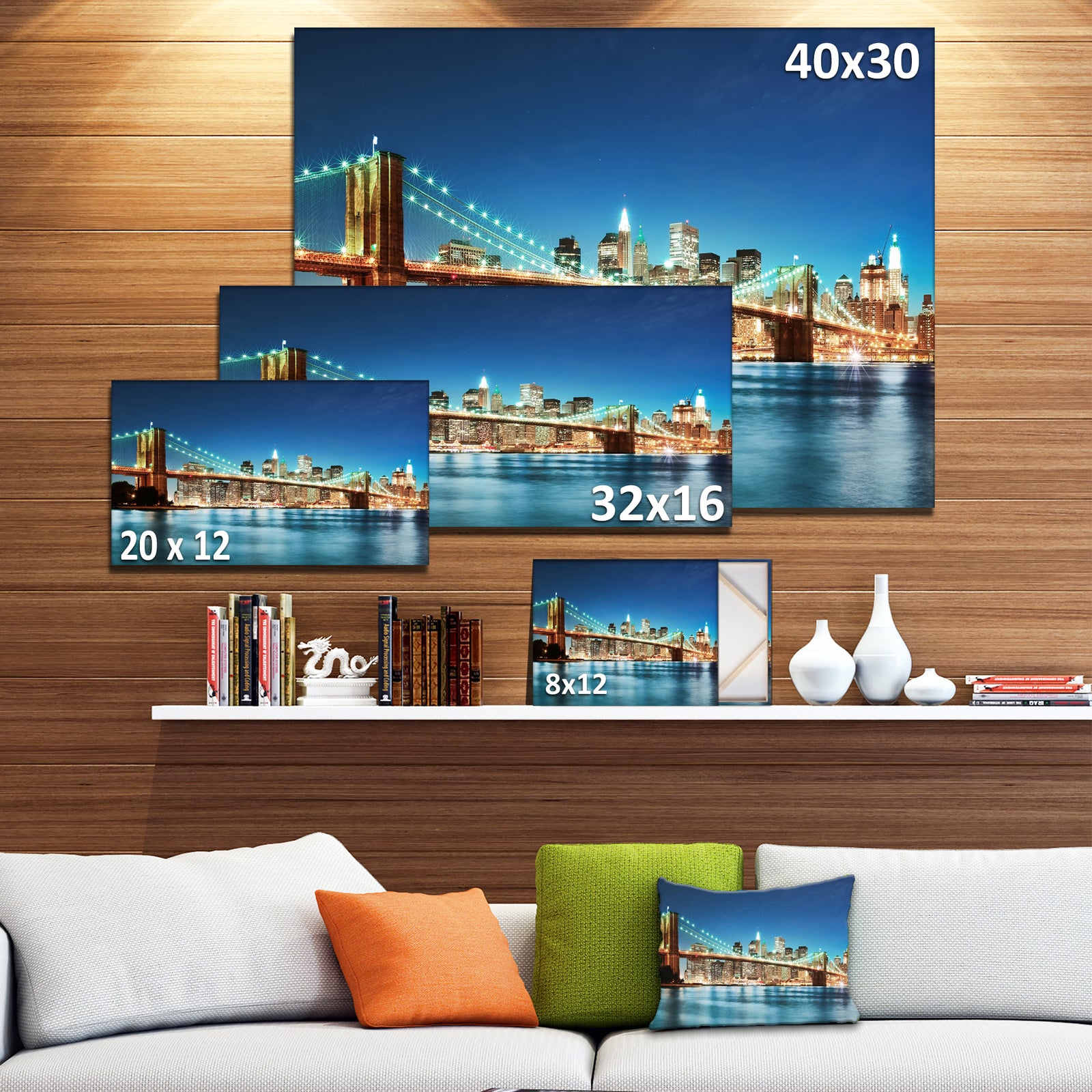 Big Apple New York - Cityscape Photo Canvas Print