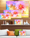 High'rise Retro Palm Trees - Landscape Painting Canvas Print