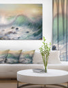 Mountains of Waves - Seascape Painting Canvas Print