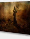 Unexpected Death - Abstract Digital Art Canvas Print