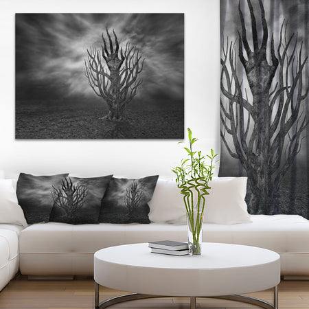 Cry of Hand - Abstract Digital Art Canvas Print