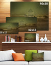 Covered Old City - Landscape Digital Art Canvas Print