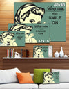 Pop Art Retro Woman - Portrait Digital Art Canvas Print