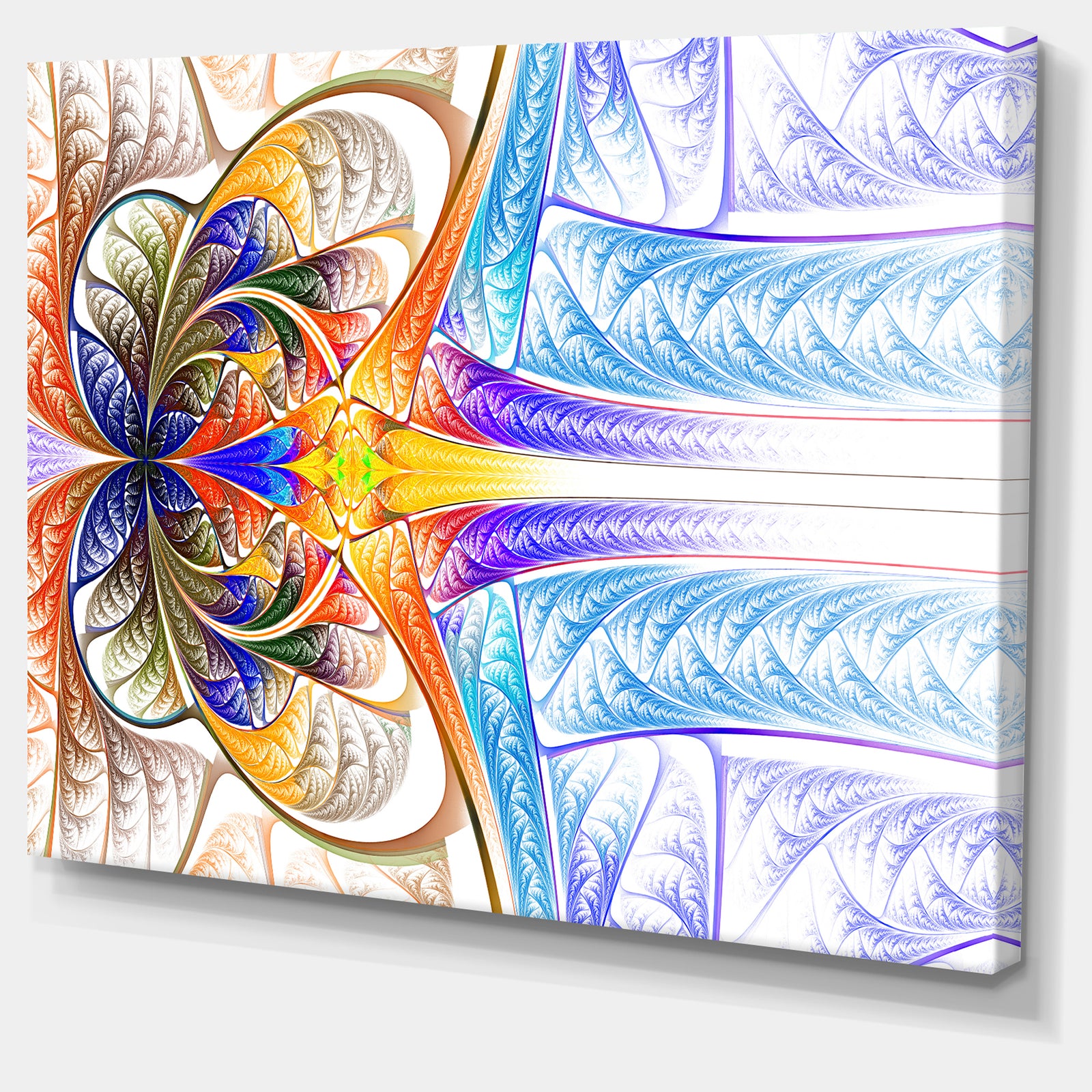 Strange Fractal Desktop Wallpaper - Abstract Digital Canvas Print