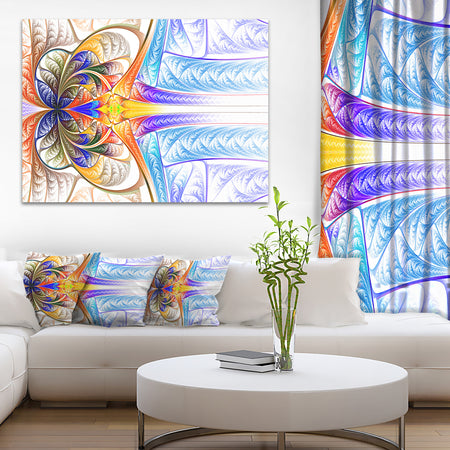 Strange Fractal Desktop Wallpaper - Abstract Digital Canvas Print