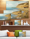 The Calm Beach - Landscape Painting Canvas Print