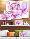 Billowing Smoke Magenta - Abstract Digital Art Canvas Print