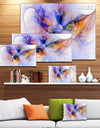 Fractal Floral Wallpaper Art - Floral Digital Art Canvas Print