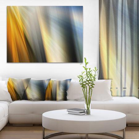Rays of Speed Vertical - Abstract Digital Art Canvas Print