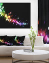 Colorful Abstract Lighting - Abstract Digital Art Canvas Print