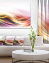 Elegant Light Color Pattern - Abstract Digital Art Canvas Print