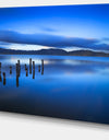 Blue Clouds at Evening - Seascape Photo Canvas Print