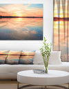 Sensational Sunset in Australia - Seascape Photo Canvas Print