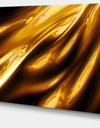 Liquid Gold Texture Pattern - Abstract Digital Art Canvas Print