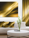 Sparkle Gold Texture Pattern - Abstract Digital Art Canvas Print