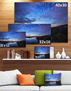 Clouds Reflection in River - Landscape Photo Canvas Print