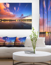 Delighted Reflection in River - Landscape Photo Canvas Print