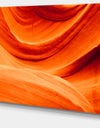 Antelope Canyon Orange Wall - Landscape Photography Canvas Print