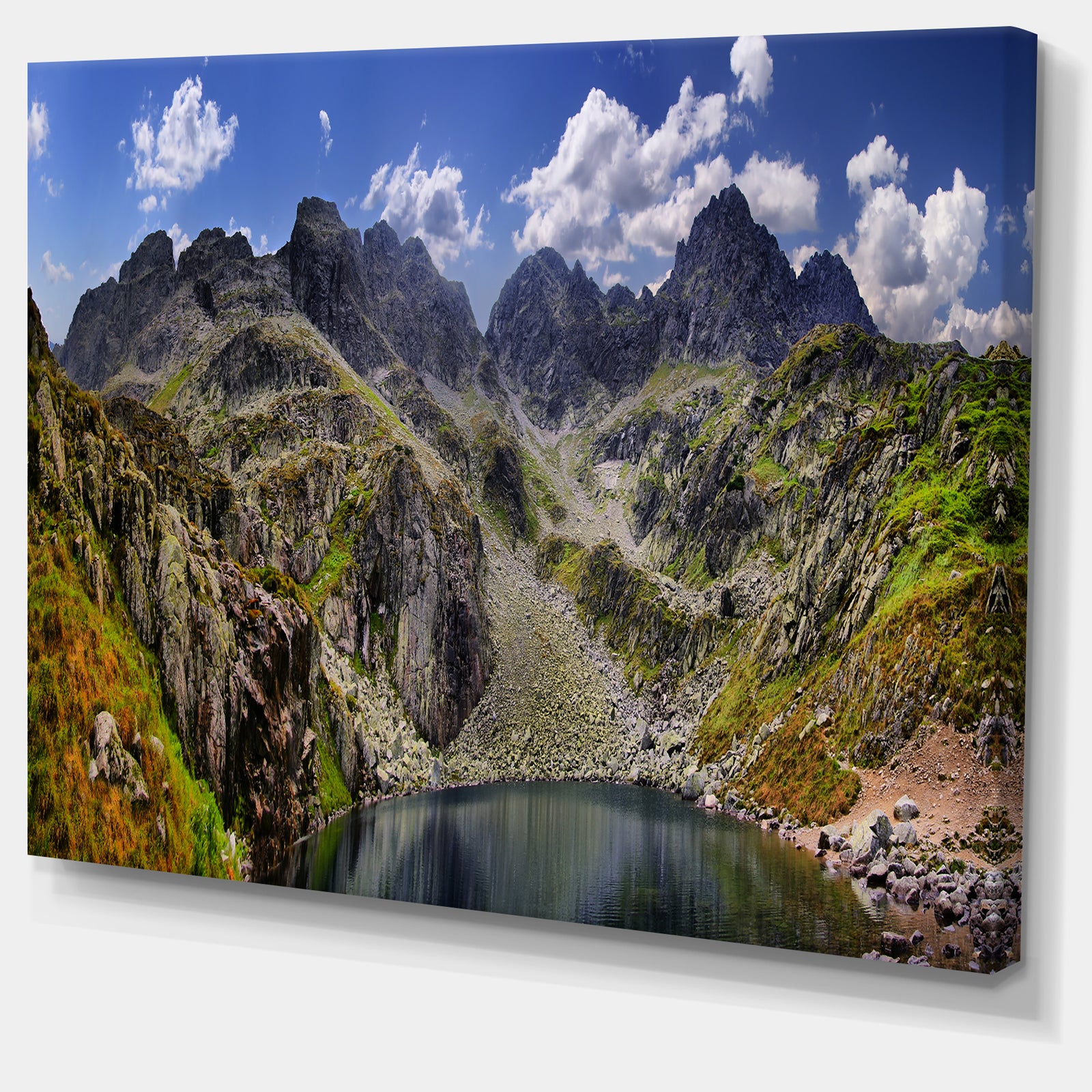 Tatra Mountains Panorama - Landscape Photo Canvas Art Print