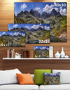 Tatra Mountains Panorama - Landscape Photo Canvas Art Print