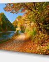 Dunajec River Gorge in Autumn - Landscape Large Wall Art