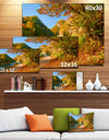 Dunajec River Gorge in Autumn - Landscape Large Wall Art