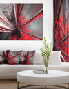 Fractal 3D Deep into Middle - Contemporary Canvas Art Print