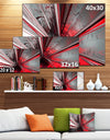 Fractal 3D Deep into Middle - Contemporary Canvas Art Print