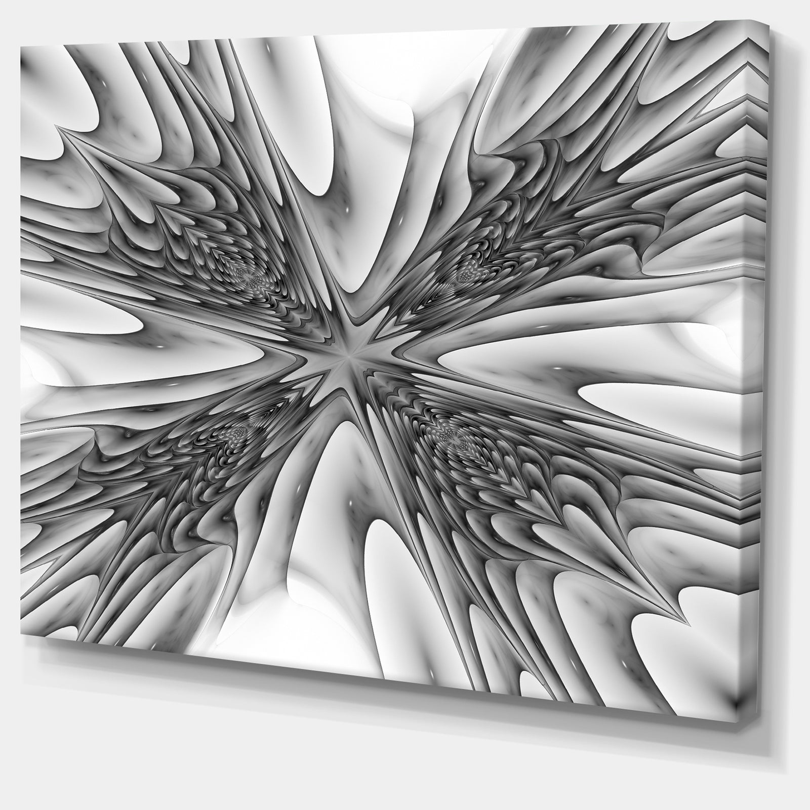 Fractal 3D Magical Depth - Contemporary Canvas Art Print