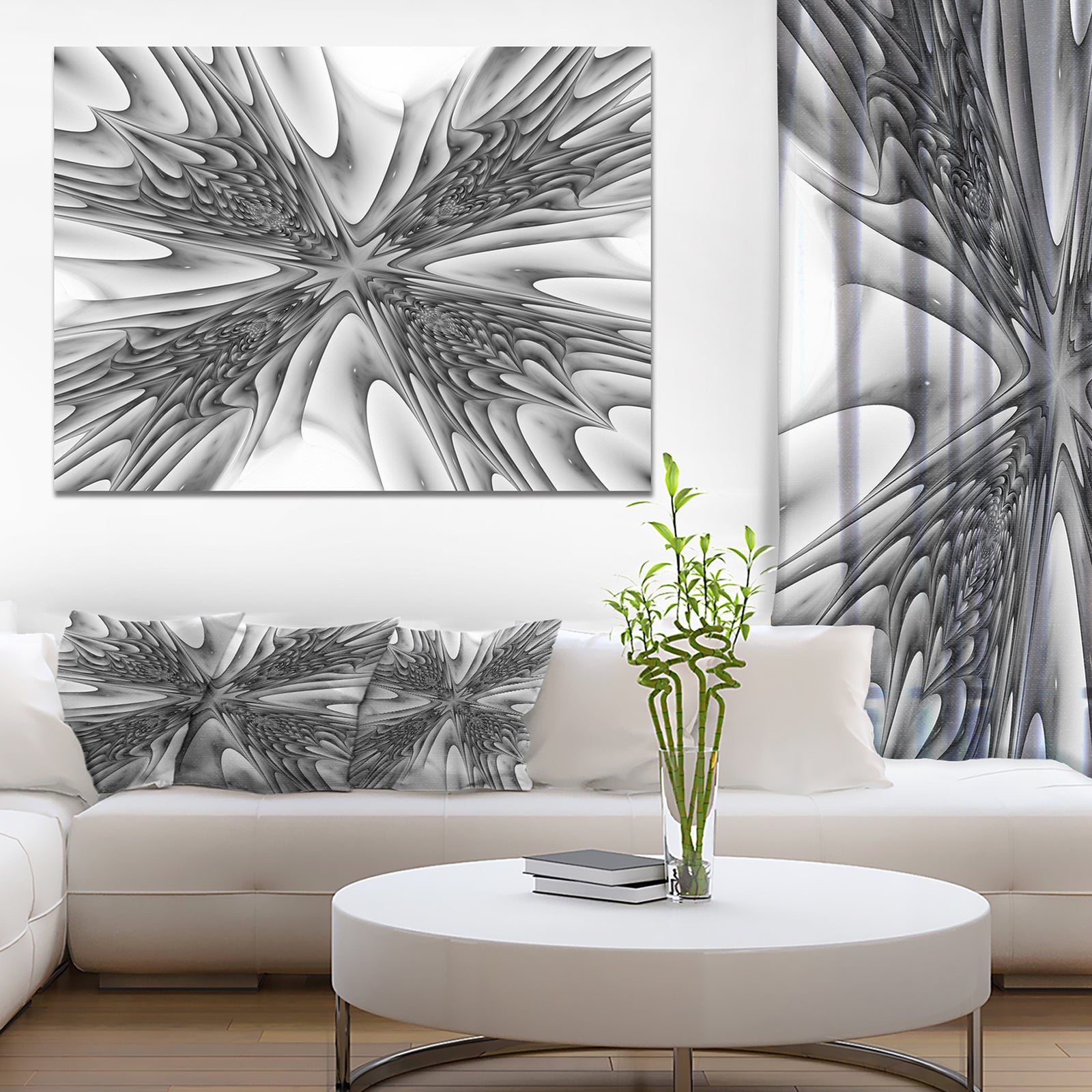 Fractal 3D Magical Depth - Contemporary Canvas Art Print