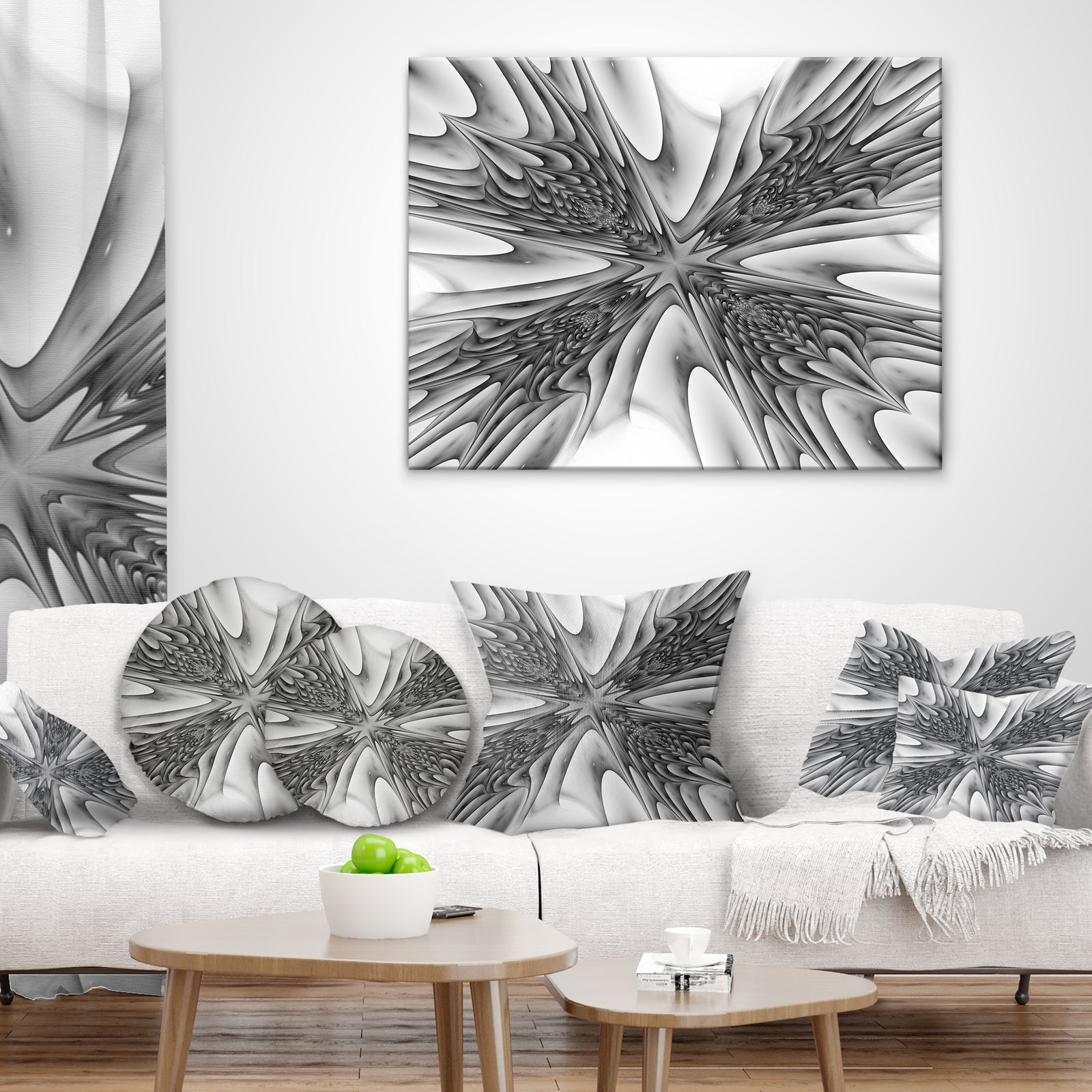 Fractal 3D Magical Depth - Contemporary Canvas Art Print