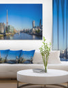 London Panoramic Shot - Cityscape Photo Canvas Art Print