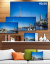 London Panoramic Shot - Cityscape Photo Canvas Art Print