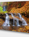 Dniester Canyon Spring Waterfalls - Landscape Photo Canvas Print