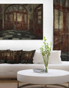 Abandoned Interior - Landscape Painting Canvas Artwork Print