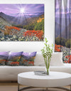 Rocky and Colorful Carpathian - Landscape Photo Canvas Art Print