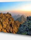 View from Baranie Rohy Peak - Landscape Photo Canvas Art Print