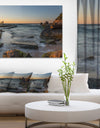 Sydney Sunrise Over Seashore - Seashore Canvas Wall Artwork