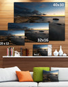 Dark Sydney Coastline - Seashore Canvas Wall Artwork