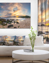 Sydney Seashore during Sunset - Seashore Canvas Wall Artwork